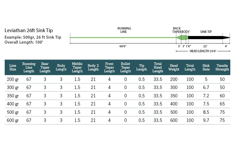 Rio Products RIO Leviathan Fly Line 11 Rio Products RIO Leviathan Fly Line