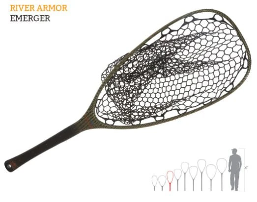 NETS Fishpond Nomad River Armor Emerger Net 3 NETS Fishpond Nomad River Armor Emerger Net