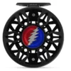 Abel Reels Abel Sealed Drag Salt (SDS) Fly Reel - Custom 12/12 Black Grateful Dead Bolt