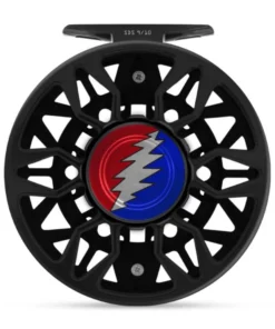 Abel Reels Abel Sealed Drag Salt (SDS) Fly Reel - Custom 9/10 Black Grateful Dead Bolt