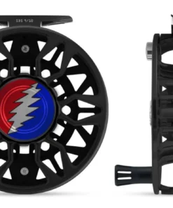 Abel Reels Abel Sealed Drag Salt (SDS) Fly Reel - Custom 9/10 Black Grateful Dead Bolt