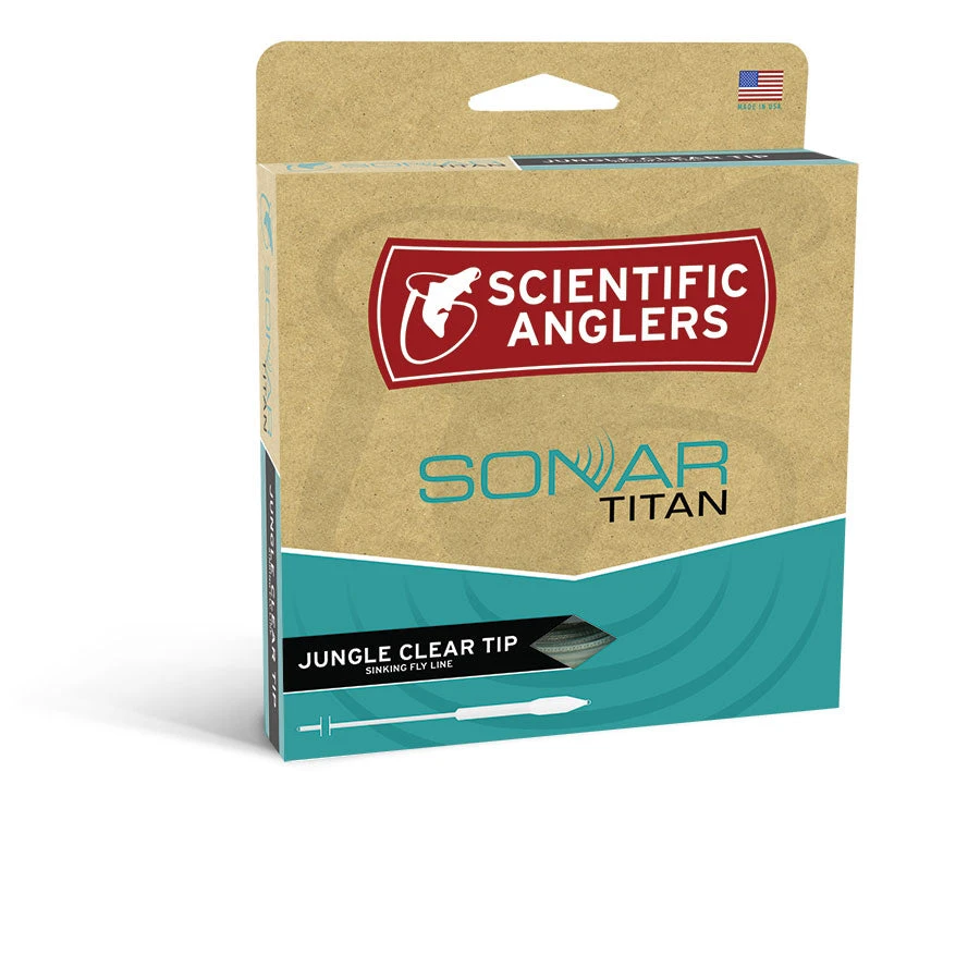 Scientific Anglers Sonar Jungle Titan Clear Tip Fly Line 3 Scientific Anglers Sonar Jungle Titan Clear Tip Fly Line