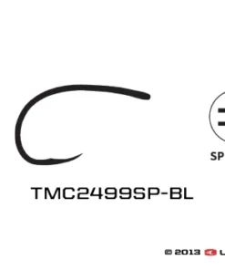 Umpqua Feather Merchants FLY TYING Umpqua TMC 2499SPBL Fly Fishing Hook - Qty. 25