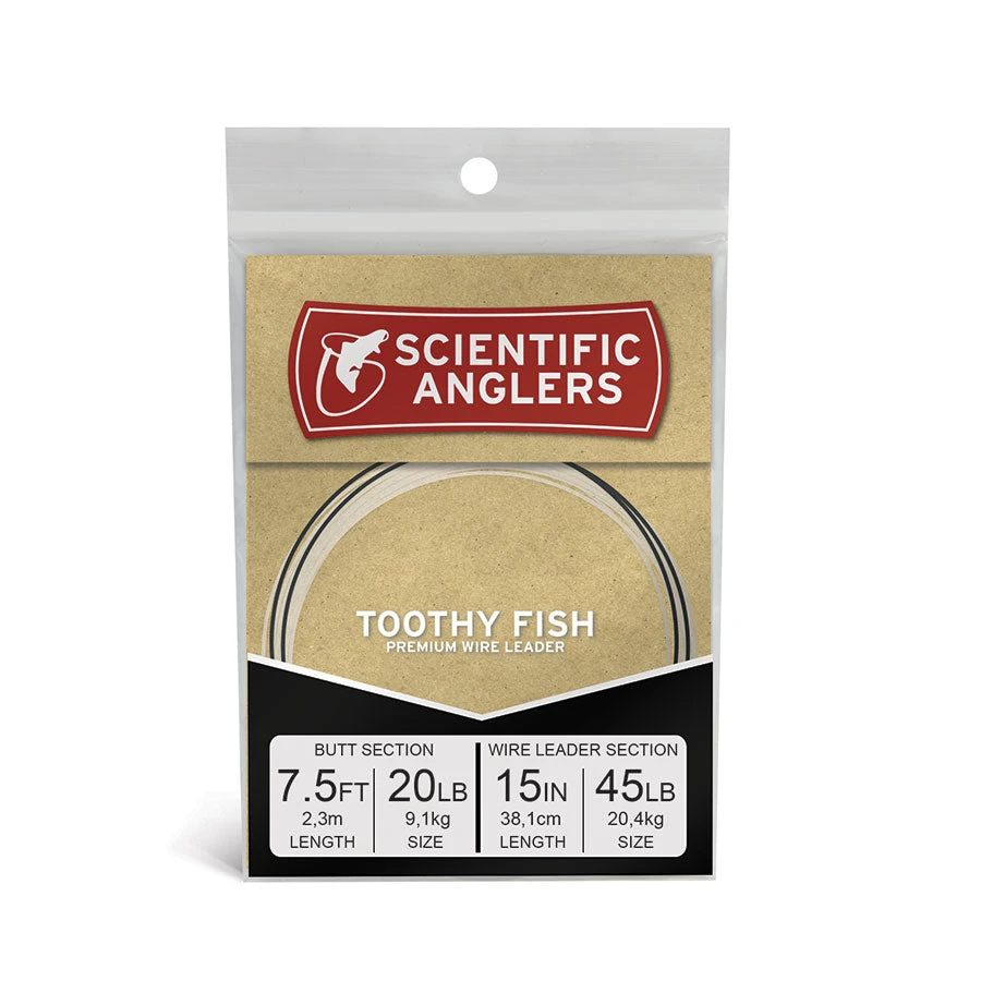 Scientific Anglers Toothy Fish Wire Leaders 3 Scientific Anglers Toothy Fish Wire Leaders