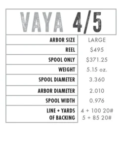 Abel Reels Abel VAYA Fly Reel