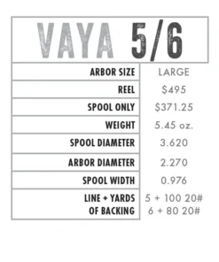 Abel Reels Abel VAYA Fly Reel