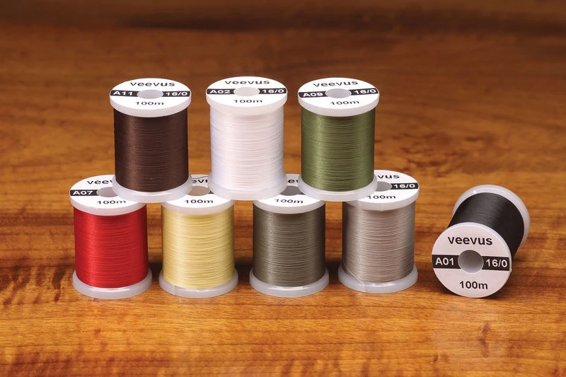 FLY TYING Hareline Veevus 16/0 Thread 3 FLY TYING Hareline Veevus 16/0 Thread