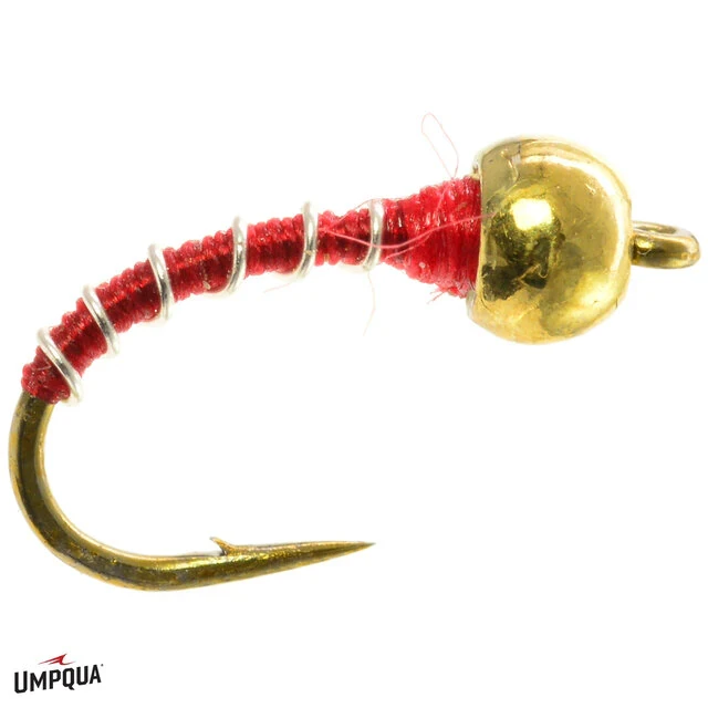 Umpqua Feather Merchants TROUT Umpqua Tungsten Zebra Midge Thin 3 Umpqua Feather Merchants TROUT Umpqua Tungsten Zebra Midge Thin